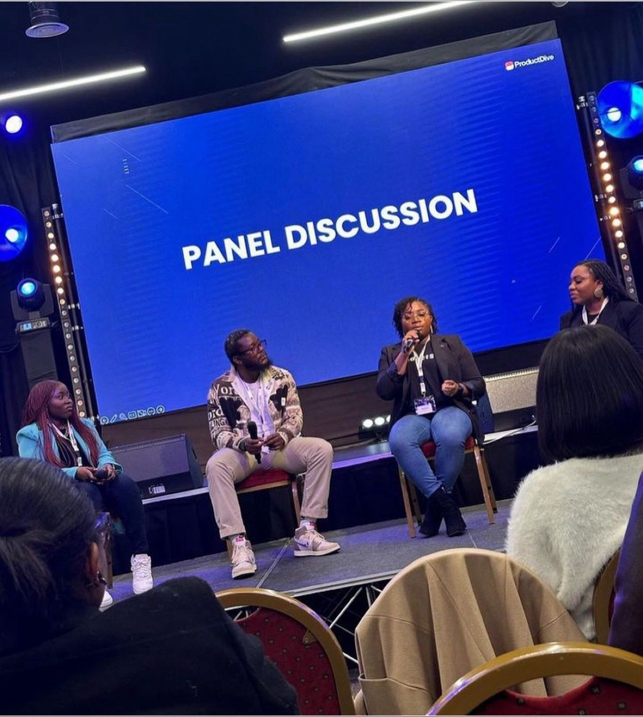 Panel discussion at ProductDive