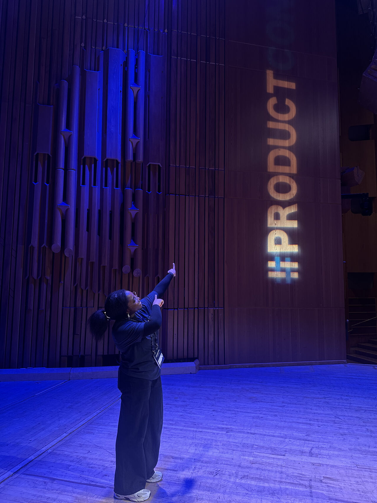 On stage at ProductCon